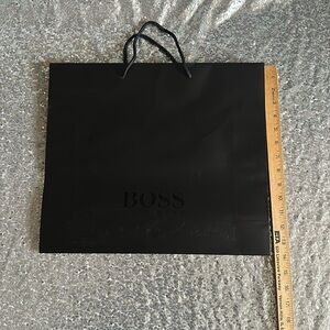 HUGO BOSS Black Gift Shopping Bag